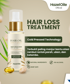 HazelOile Night Care Oil Mask (NCOM) 100ml