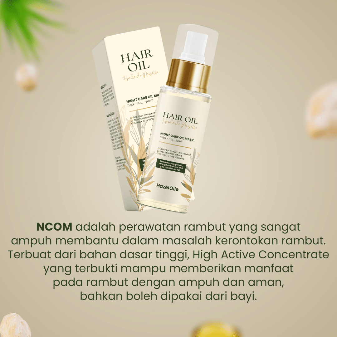 HazelOile Night Care Oil Mask (NCOM) 100ml - Image 4