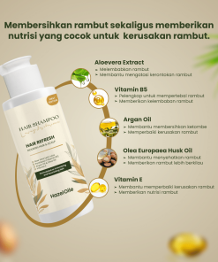 Alternative view of HazelOile Hair Refresh Shampoo (HRS) (100ml)