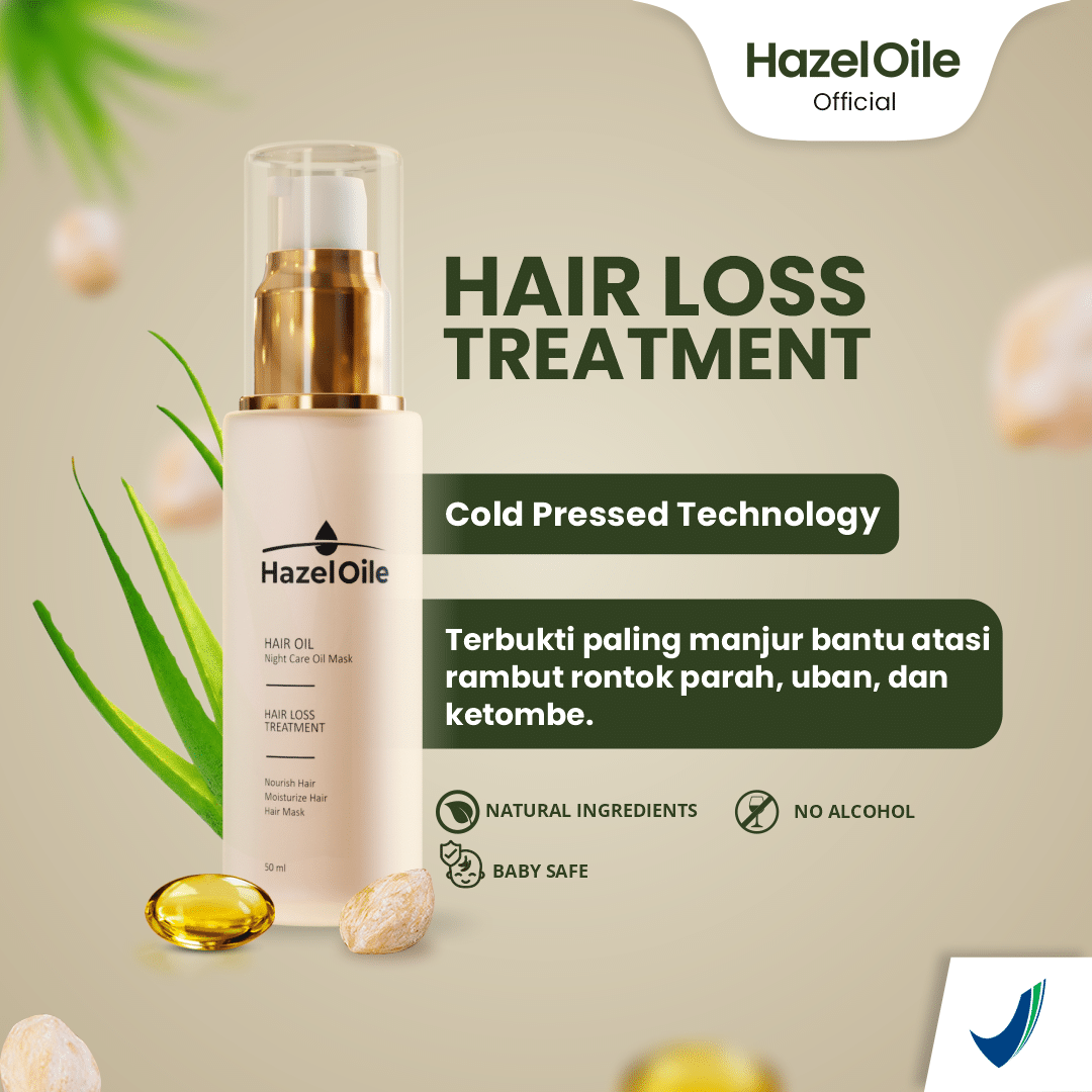 HazelOile Night Care Oil Mask (NCOM) 50ml
