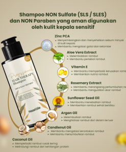 Alternative view of HazelOile Professional Hair Therapy Shampoo (PHTS) 100ml