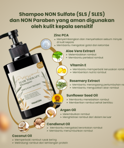 Alternative view of HazelOile Professional Hair Therapy Shampoo (PHTS) 250ml
